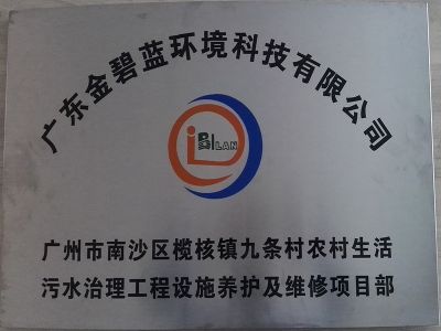 欖核鎮農村生活污水治理工程養護項目